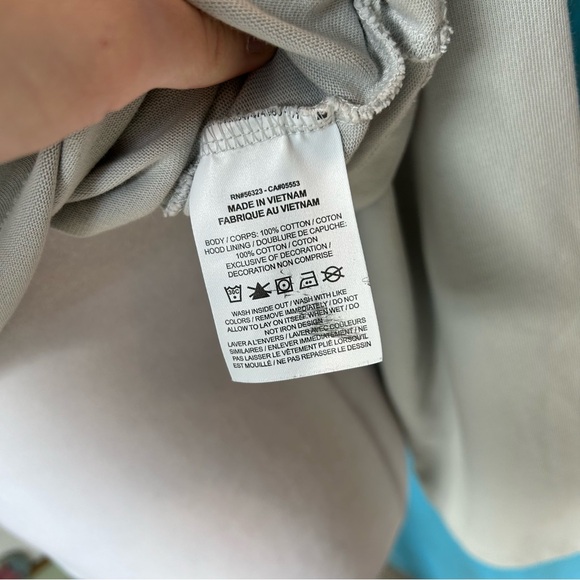 Nike Gray Cropped Hoodie - Picture 7 of 10